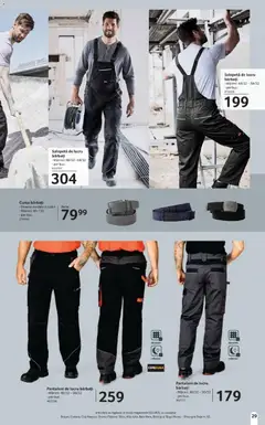Ofertele Selgros valabile de la 20.03.2026 | Pagină: 29 | Produse: Curea, Pantaloni, Salopetă