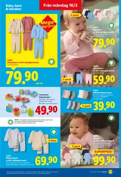 Lidl - erbjudanden - Förhandsvisning av reklamblad från butik Lidl aktuell från 16.02.2026 | Sida: 15