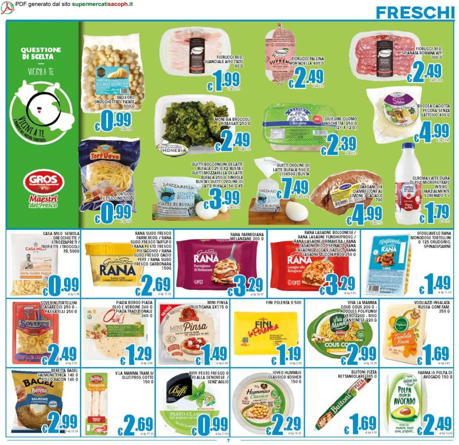 Volantino Sacoph del 17.03.2026 | Pagina: 7 | Prodotti: Salmone, Riso, Pesto, Cacao