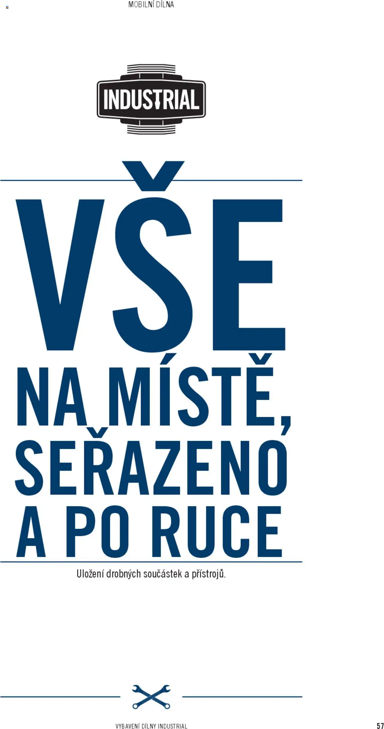 HORNBACH katalog - INDUSTRIAL - Systém vybavení dílny od 06.02.2025 | Strana: 57