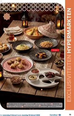 Carrefour folder - Voorbeeld van een folder van Carrefour, geldig van 04.02.2026 | Pagina: 19 | Producten: Servies