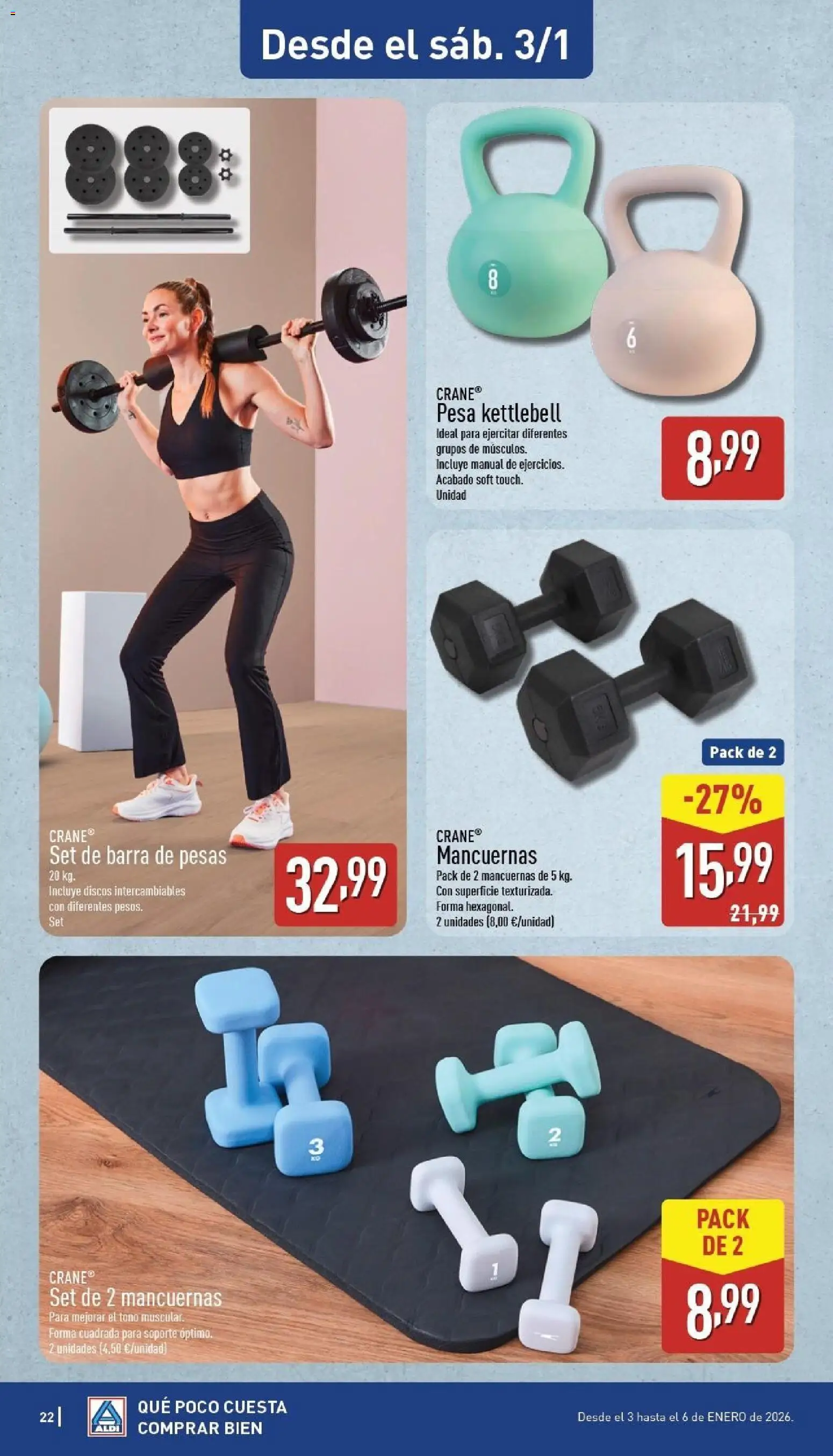 Aldi folleto Canarias │ válido desde el 29.12.2025 | Página: 22