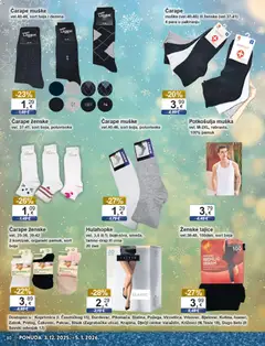 KTC - Katalog tehnike i posuđa - Pregled kataloga iz trgovine KTC, vrijedi od 03.12.2025 | Stranica: 30 | Proizvodi: Čarape, Tajice, Hulahopke