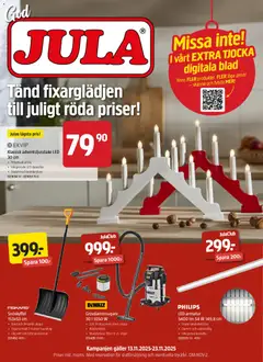 Jula - erbjudanden - Förhandsvisning av reklamblad från butik Jula aktuell från 13.11.2025