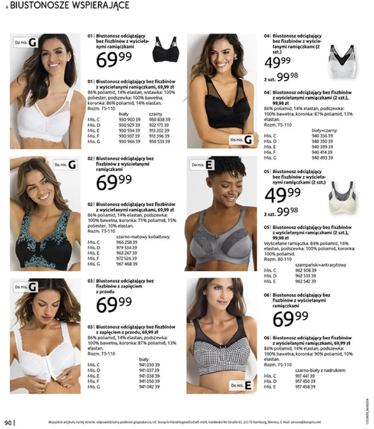 BonPrix Katalog - Przytulny Sezon Przejściowy od 22.09.2025 | Strona: 92 | Produkty: Biustonosz