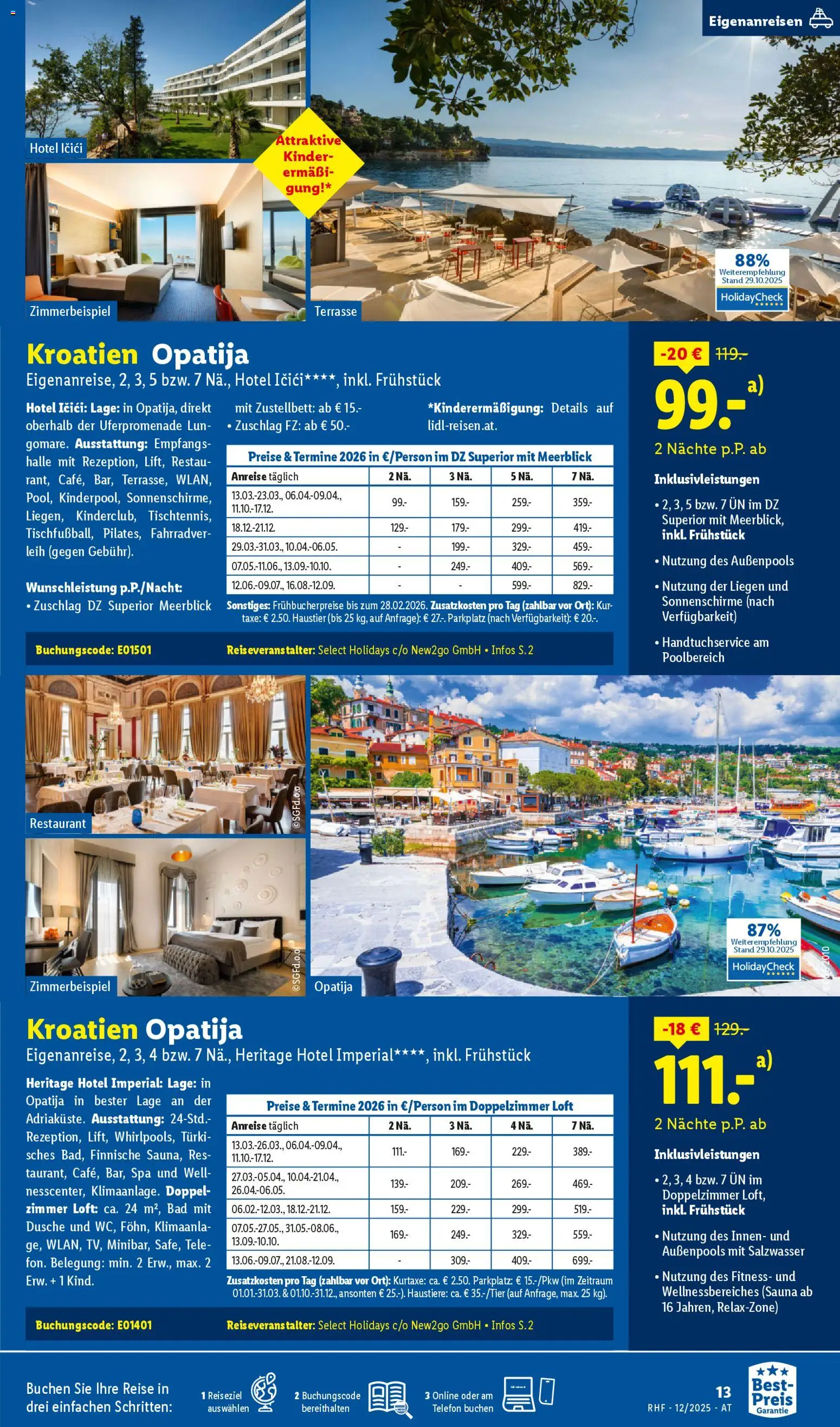 Lidl Dezember Reise - Highlights gültig ab 29.11.2025 | Seite: 13 | Produkte: Telefon, Bad, Dusche