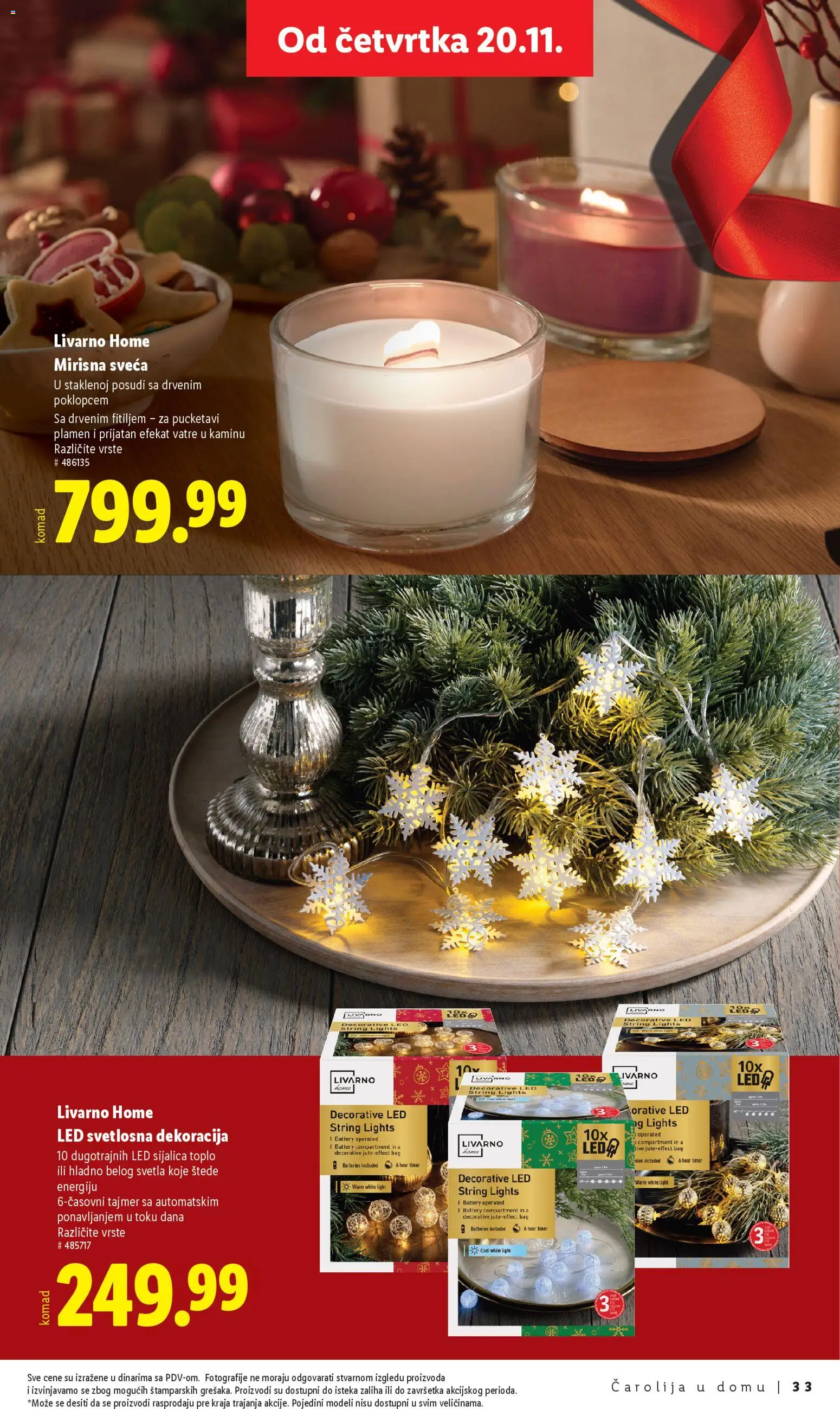 Lidl katalog - važi od 10.11.2025 | Strana: 33 | Proizvode: Sijalica, LED sijalica