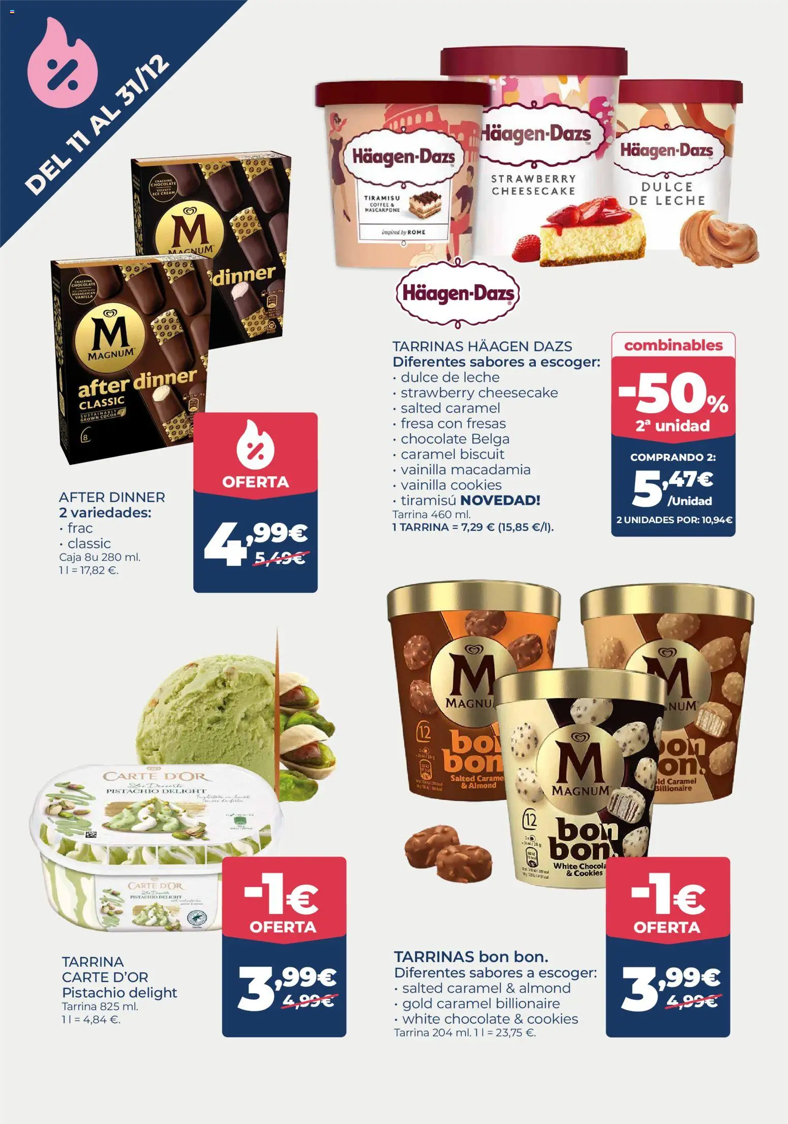 La Sirena folleto │ válido desde el 11.12.2025 | Página: 8 | Productos: Leche, Chocolate, Fresas, Caja