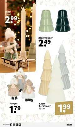Wibra Kerst - Voorbeeld van een folder van Wibra, geldig van 13.10.2025 | Pagina: 18 | Producten: Hanger, Kaars