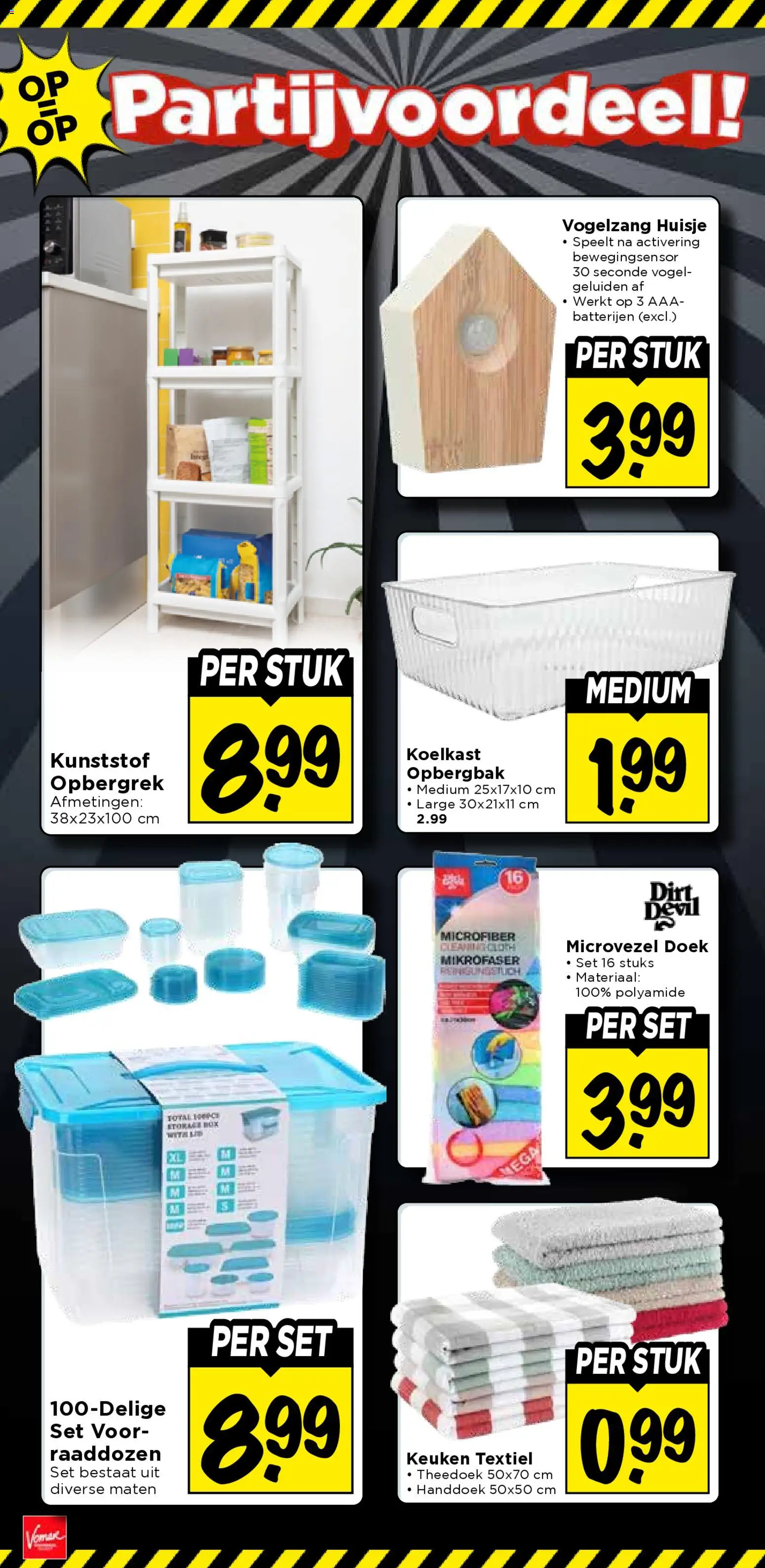 {H1} | Pagina: 37 | Producten: Koelkast, Handdoek, Batterijen