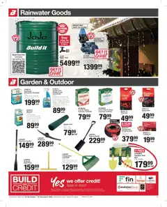 Build It specials catalogue – valid from 25.11.2025 | Page: 7 | Products: Tank, Ribs, Water, Fruit