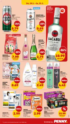 Penny Prospekt 	 ab 26.01.2026 gültig | Seite: 43 | Produkte: Bacardi, Sekt, Lavendel, Berentzen