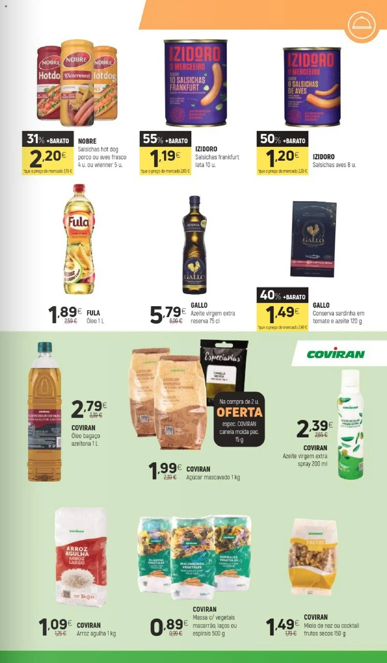 Coviran folheto │ válido de 10.03.2026 | Página: 7 | Produtos: Azeite, Canela, Óleo, Tomate