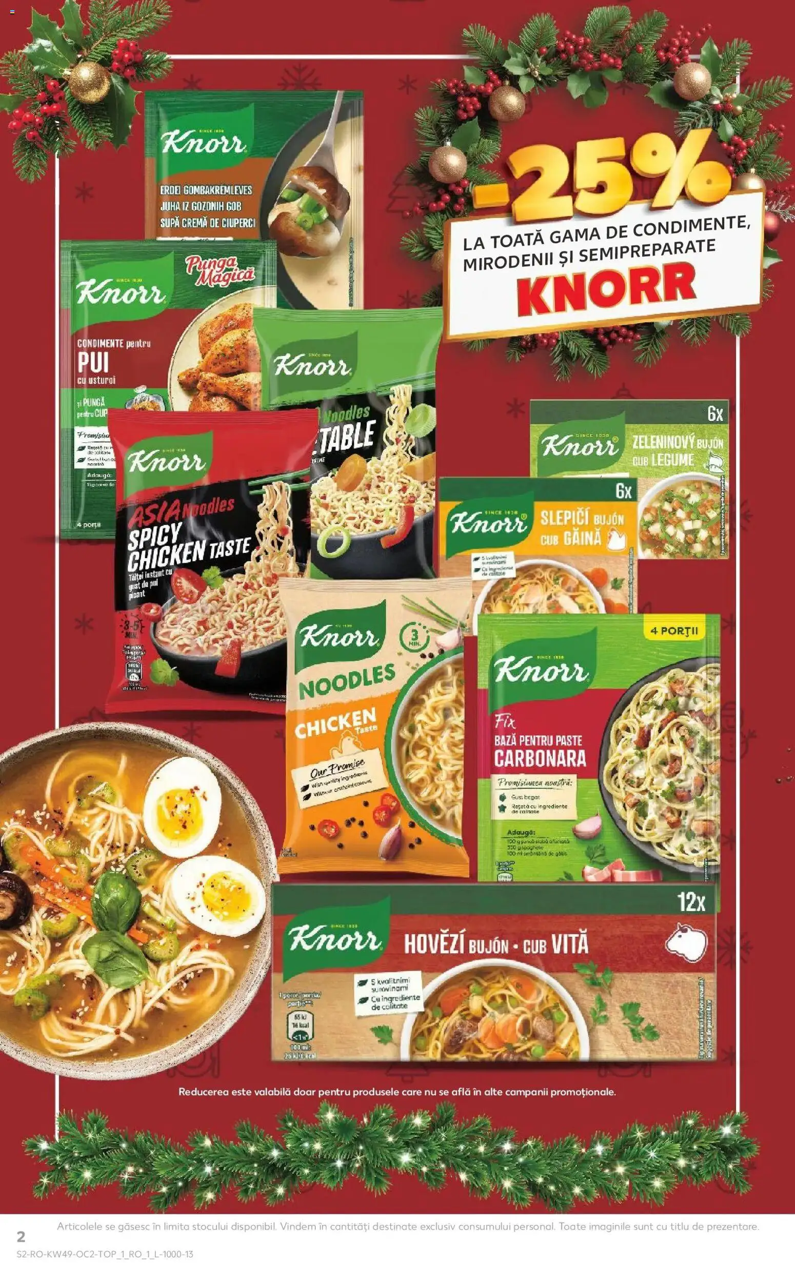 Noul catalog Kaufland – valabil de la 03.12.2025 | Pagină: 2 | Produse: Hacıyatmaz Kedi Oyuncağı, Cremă, Condimente, Legume