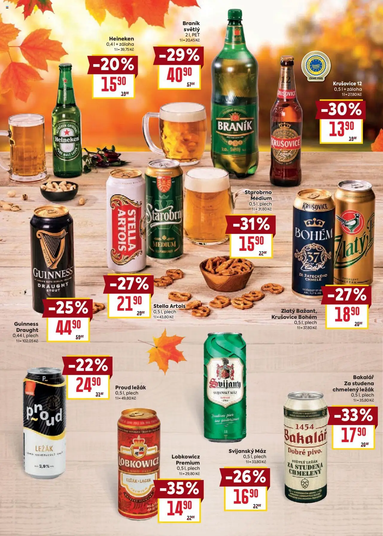 Billa leták - Podzimní nápoje od 10.09.2025 | Strana: 10 | Produkty: Starobrno Medium, Starobrno, Plech, Krušovice