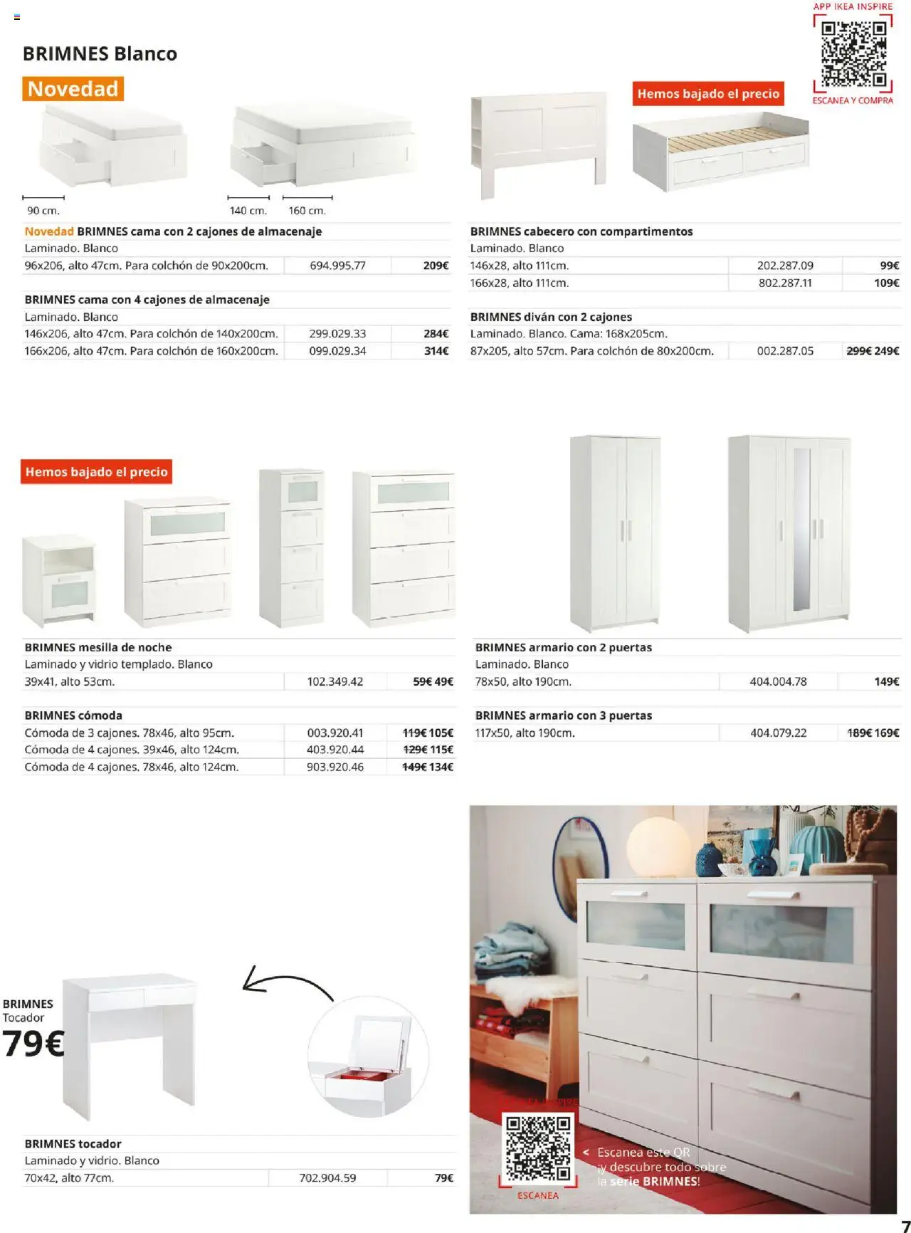 Catálogo IKEA Muebles para el dormitorio │ válido desde el 01.09.2025 | Página: 7