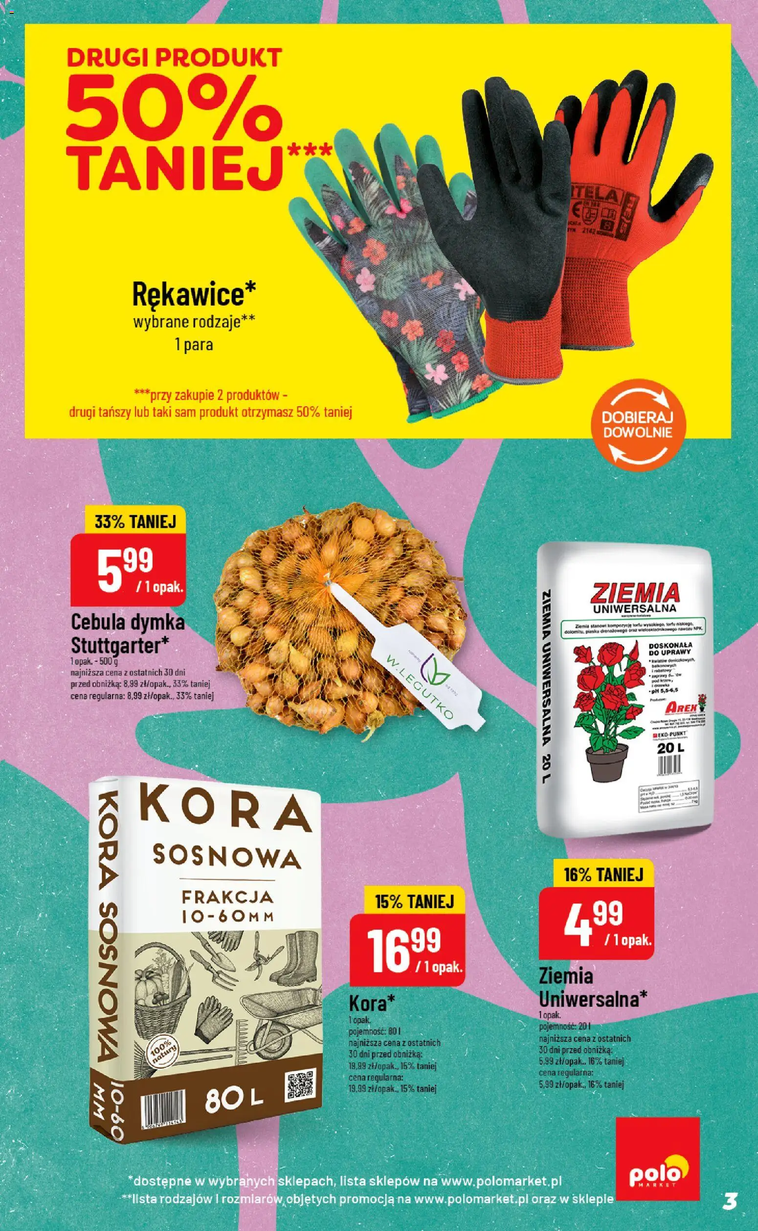 POLOmarket gazetka - Inspirujący Tydzień od 04.03.2026 | Strona: 3 | Produkty: Ziemia uniwersalna, Ziemia