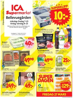 ICA Supermarket - Malmö - Förhandsvisning av reklamblad från butik ICA Supermarket aktuell från 23.03.2026