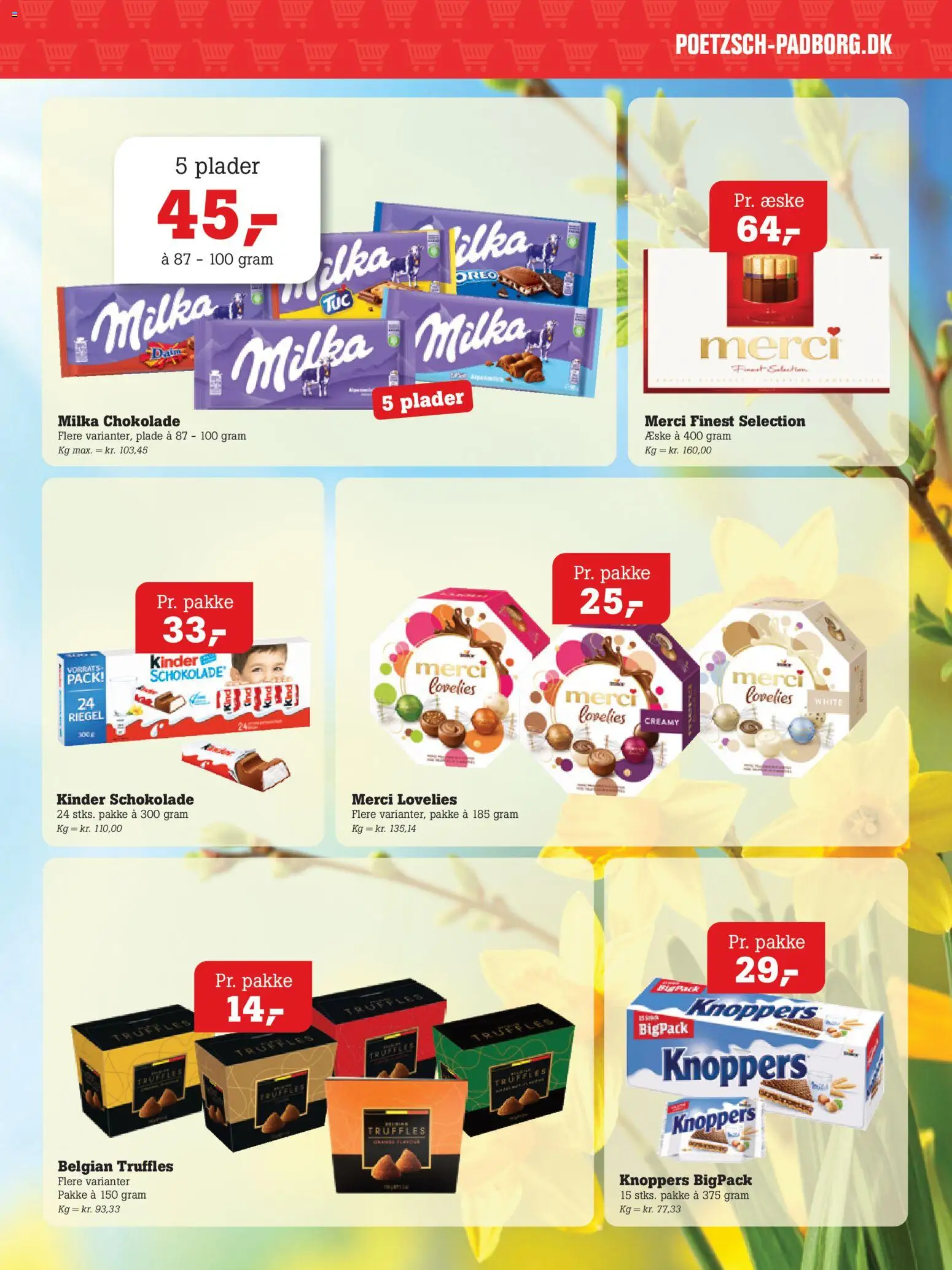 Poetzsch Padborg tilbudsavis – gyldig fra 26.02.2026 | Side: 9 | Produkter: Chokolade