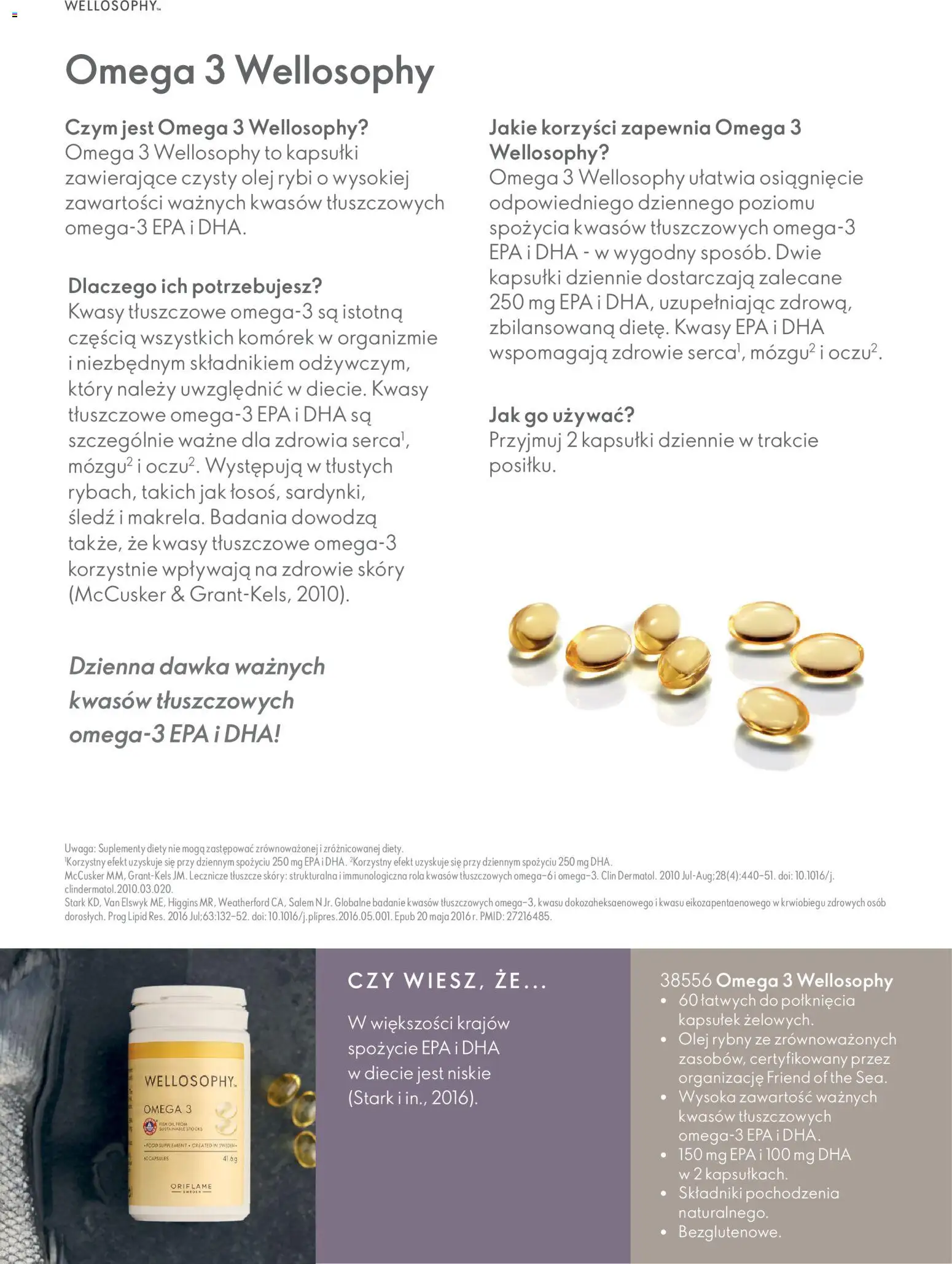 Oriflame Katalog - Przewodnik po produktach Wellosophy od 15.11.2023 | Strona: 19