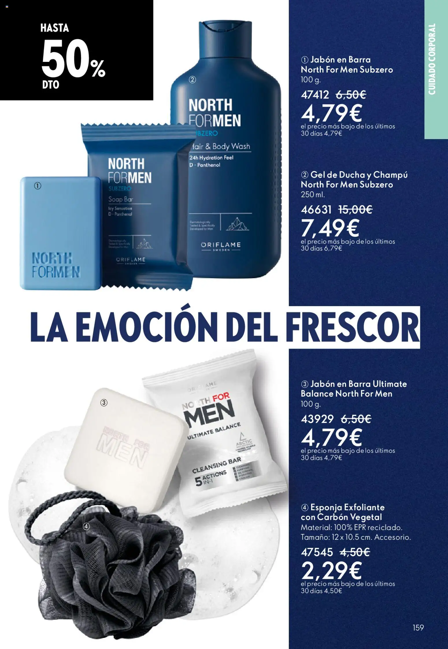 Oriflame - Catálogo Campaña 16 │ válido desde el 19.11.2025 | Página: 159 | Productos: Gel de ducha, Γαύρος, Jabón en barra, Body