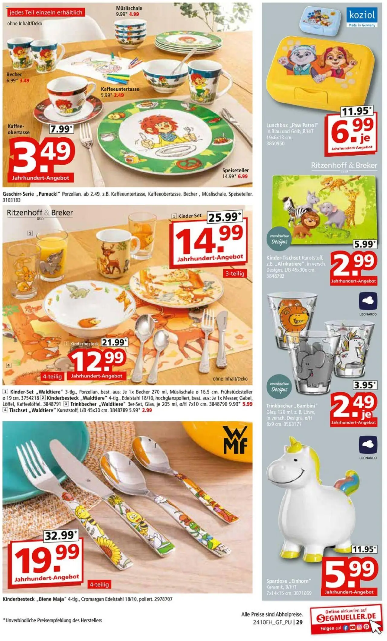 Segmüller Prospekt 	 – gültig ab 18.10.2025 | Seite: 45 | Produkte: Kaffee