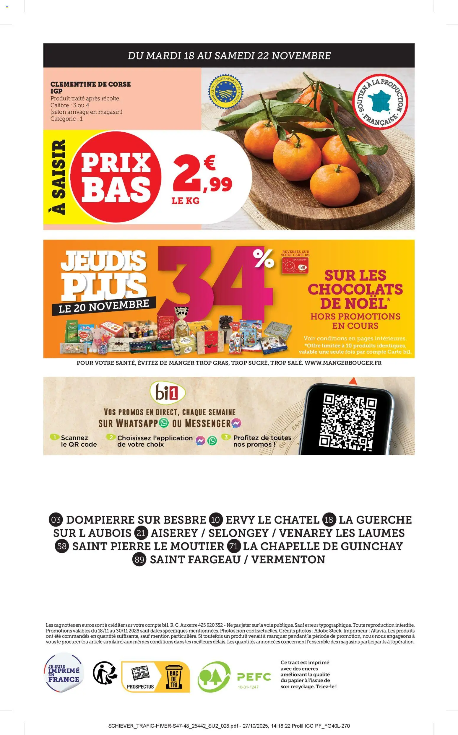 {H1} | Page: 28 | Produits: Clémentine