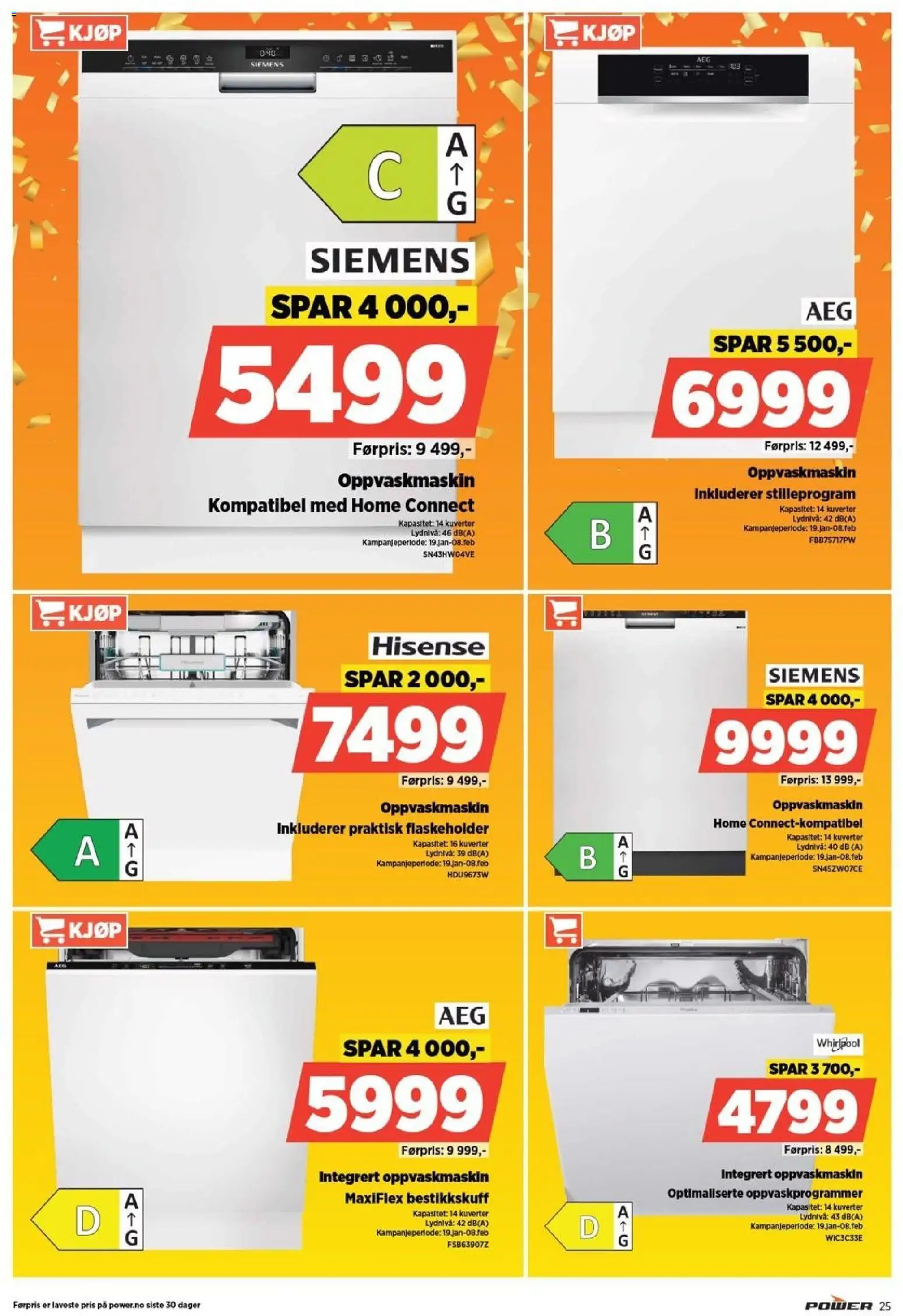 {H1} | Side: 25 | Produkter: Oppvaskmaskin