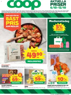 Coop - Knäred - Förhandsvisning av reklamblad från butik Coop aktuell från 06.10.2025