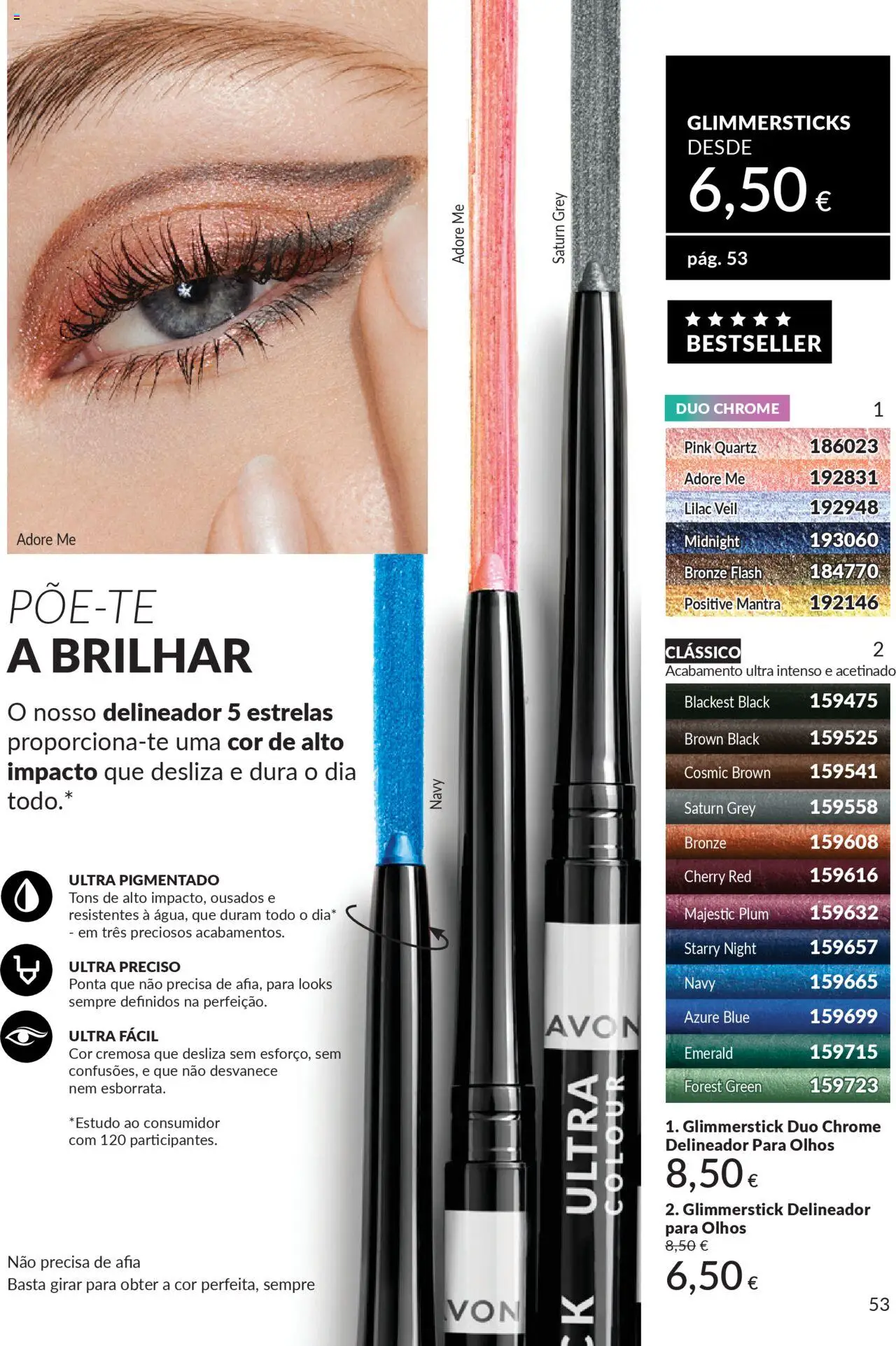 Catálogo Avon Campanha 10 │ válido de 01.10.2025 | Página: 53 | Produtos: Delineador