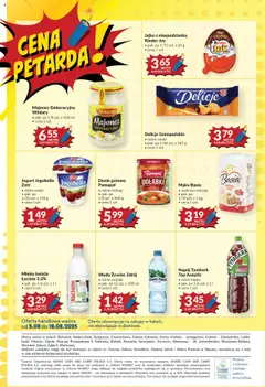 Makro Gazetka - Mega oferty dla Twojego Sklepu oferta z alkoholem od 05.08.2025 | Strona: 12 | Produkty: Top, Mąka basia, Mleko, Jogurt