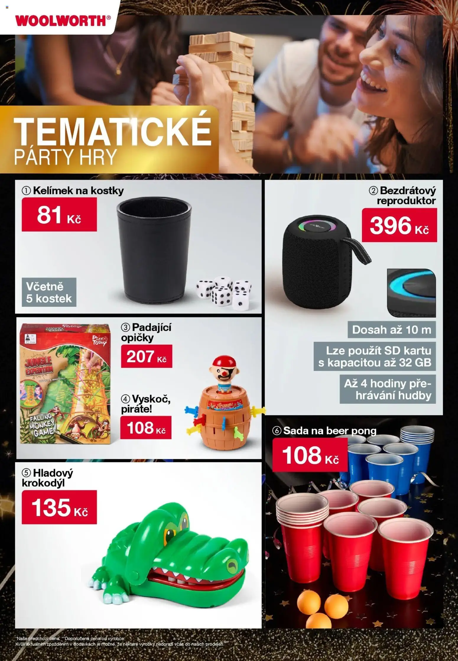 Woolworth leták od 12.12.2025 | Strana: 19 | Produkty: Hodiny, Reproduktor, Kostky