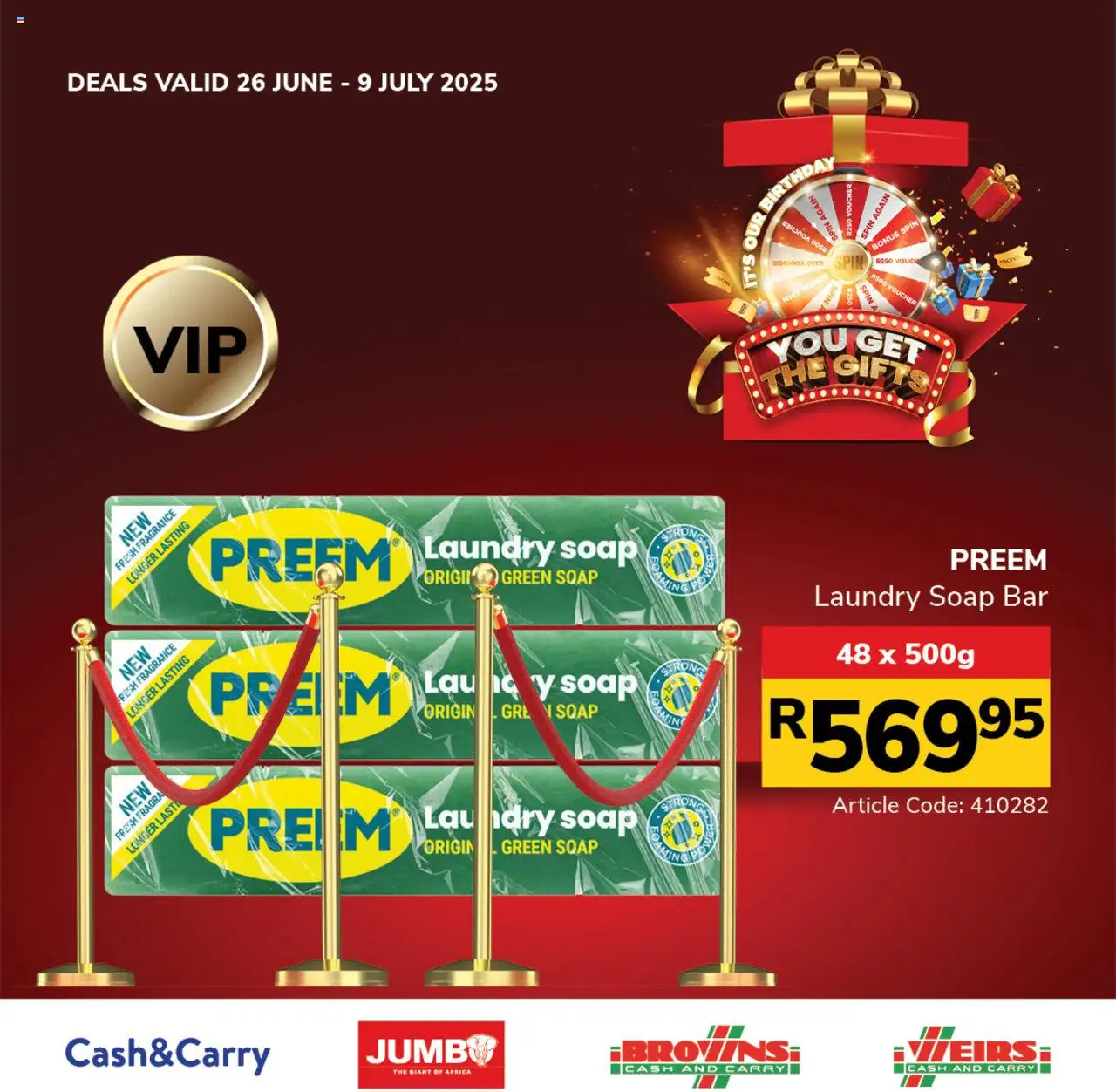 Jumbo Birthday Deals │ valid from 26.06.2025 | Page: 12 | Products: Fragrance, Soap