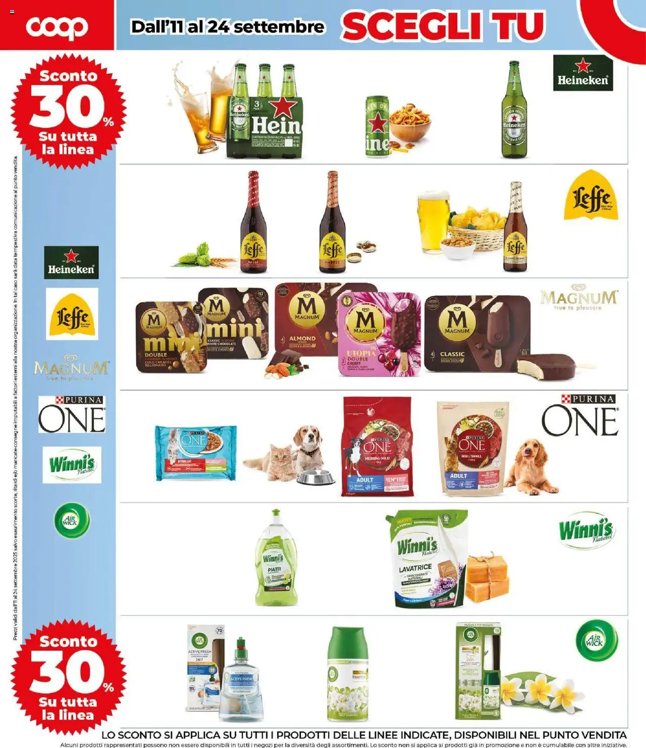 Volantino COOP del 11.09.2025 | Pagina: 10 | Prodotti: Lavatrice, Data, Heineken