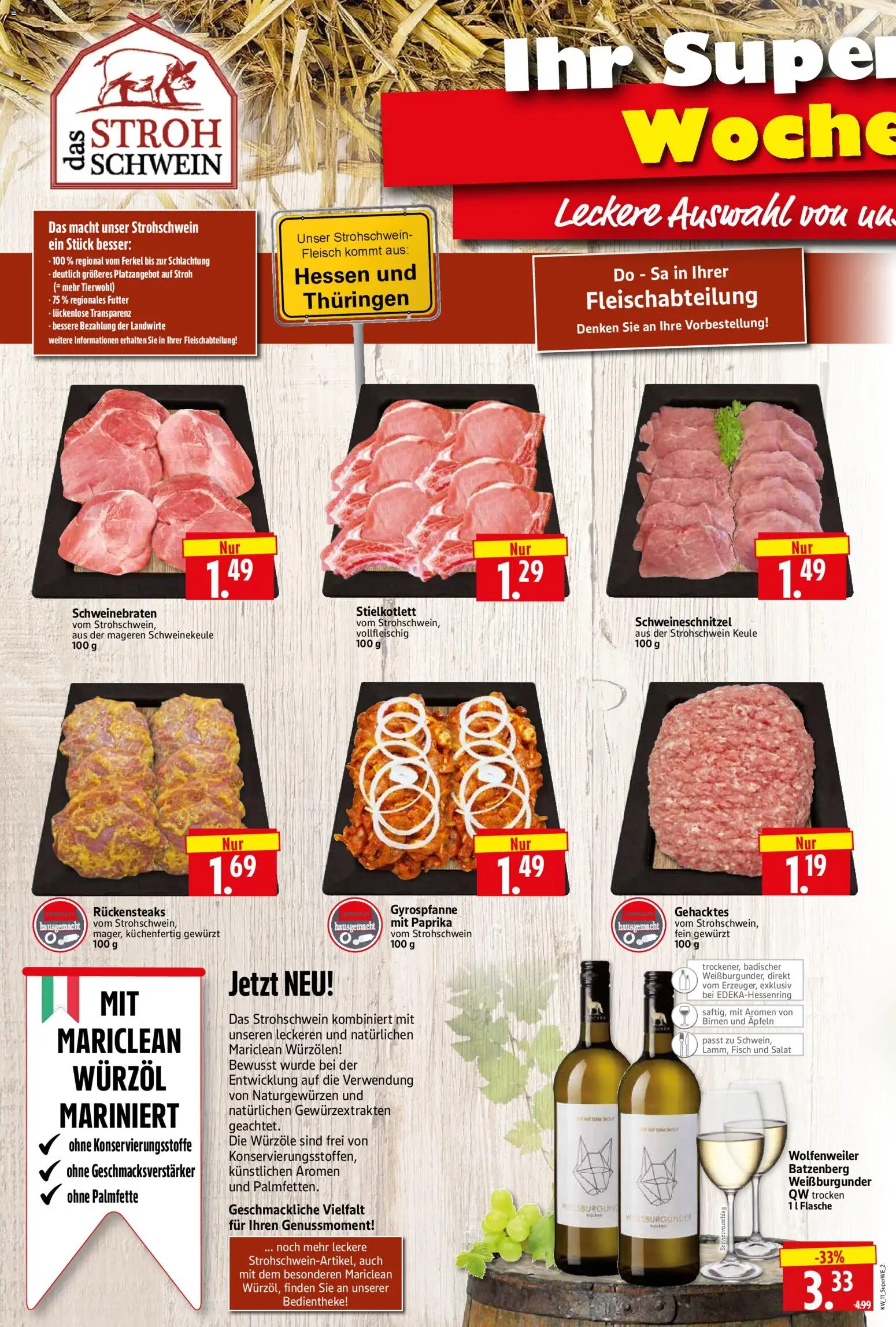 HERKULES Sonderbeilage – gültig ab 12.03.2026 | Seite: 2 | Produkte: Fisch, Paprika, Fleisch, Salat