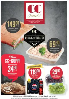 Forhåndsvisning av CC Mat kundeavis gyldig fra 03.11.2025