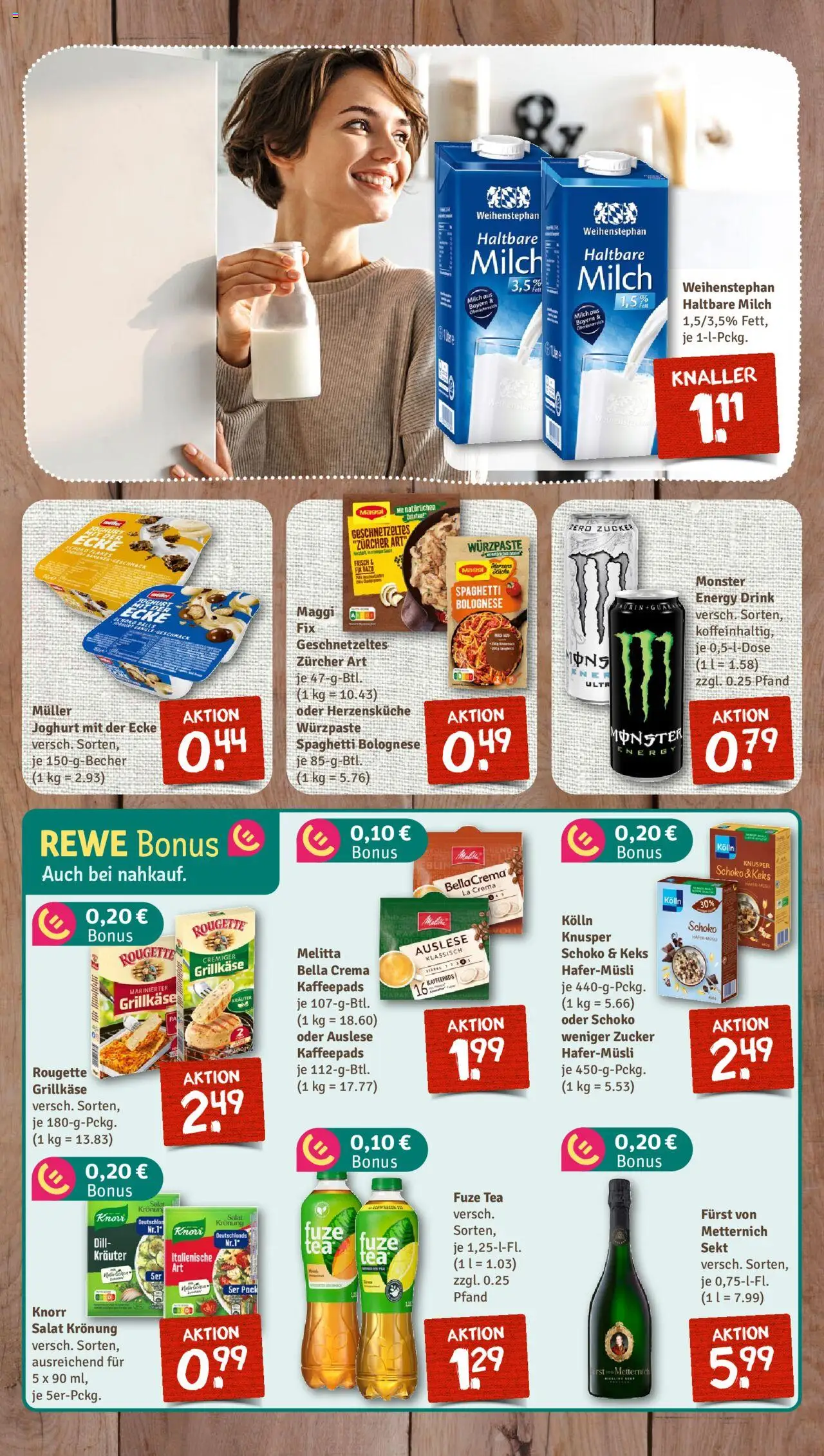Nahkauf Prospekt - gültig ab dem 25.08.2025 | Seite: 6 | Produkte: Kaffeepads, Knorr, Zucker, Dill