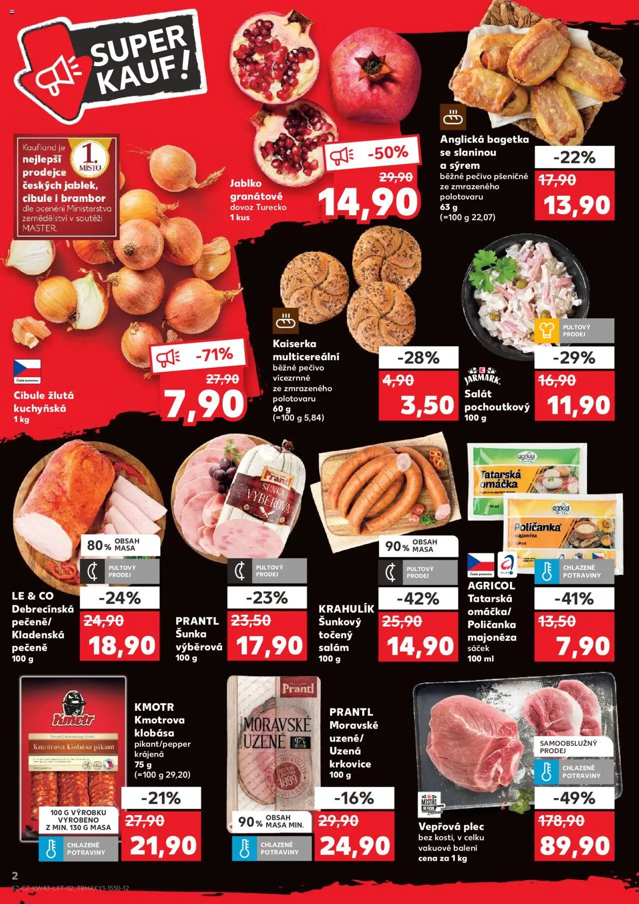 Kaufland leták od 22.10.2025 | Strana: 2