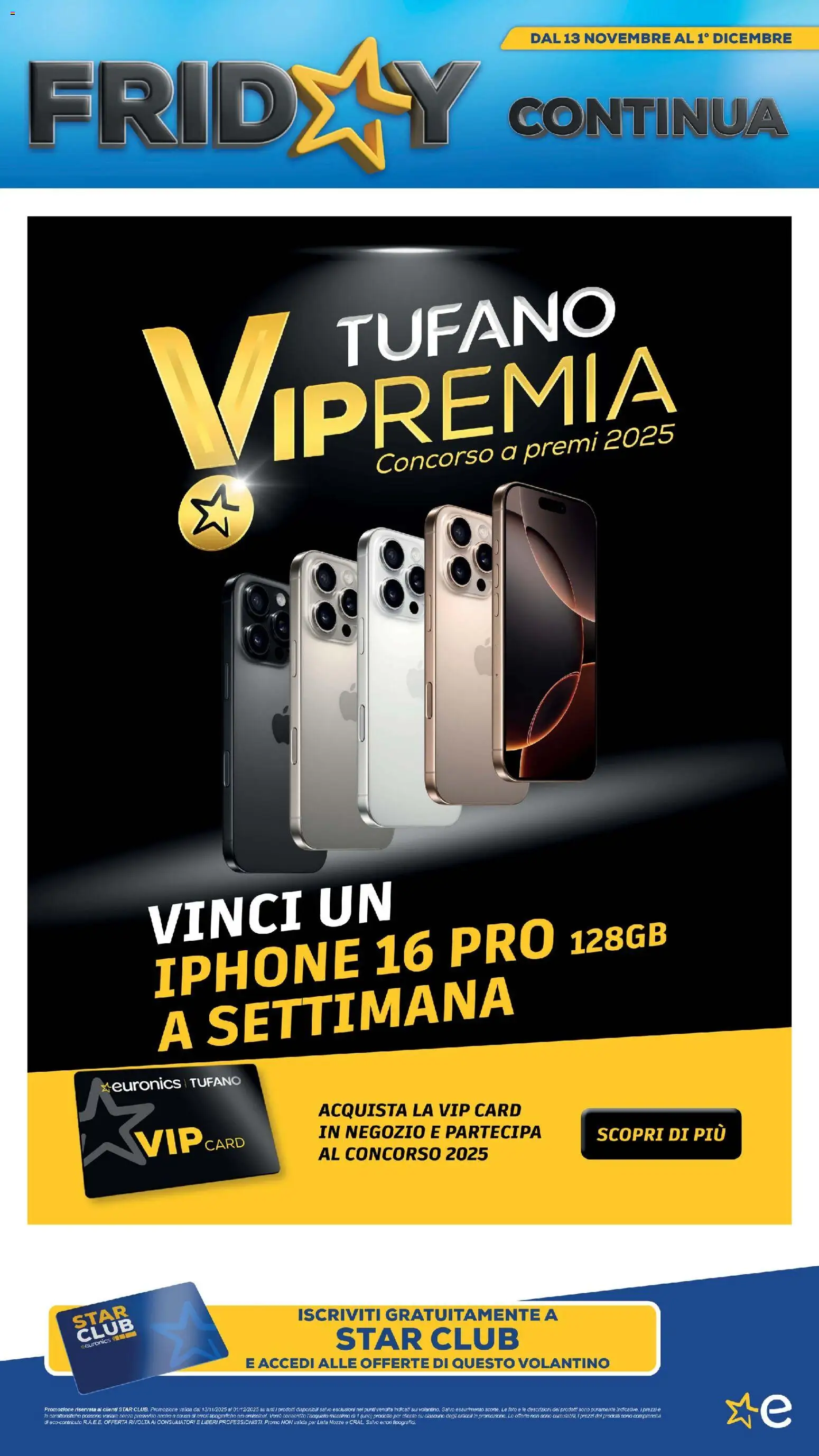 Volantino Euronics del 13.11.2025 | Pagina: 92 | Prodotti: Iphone