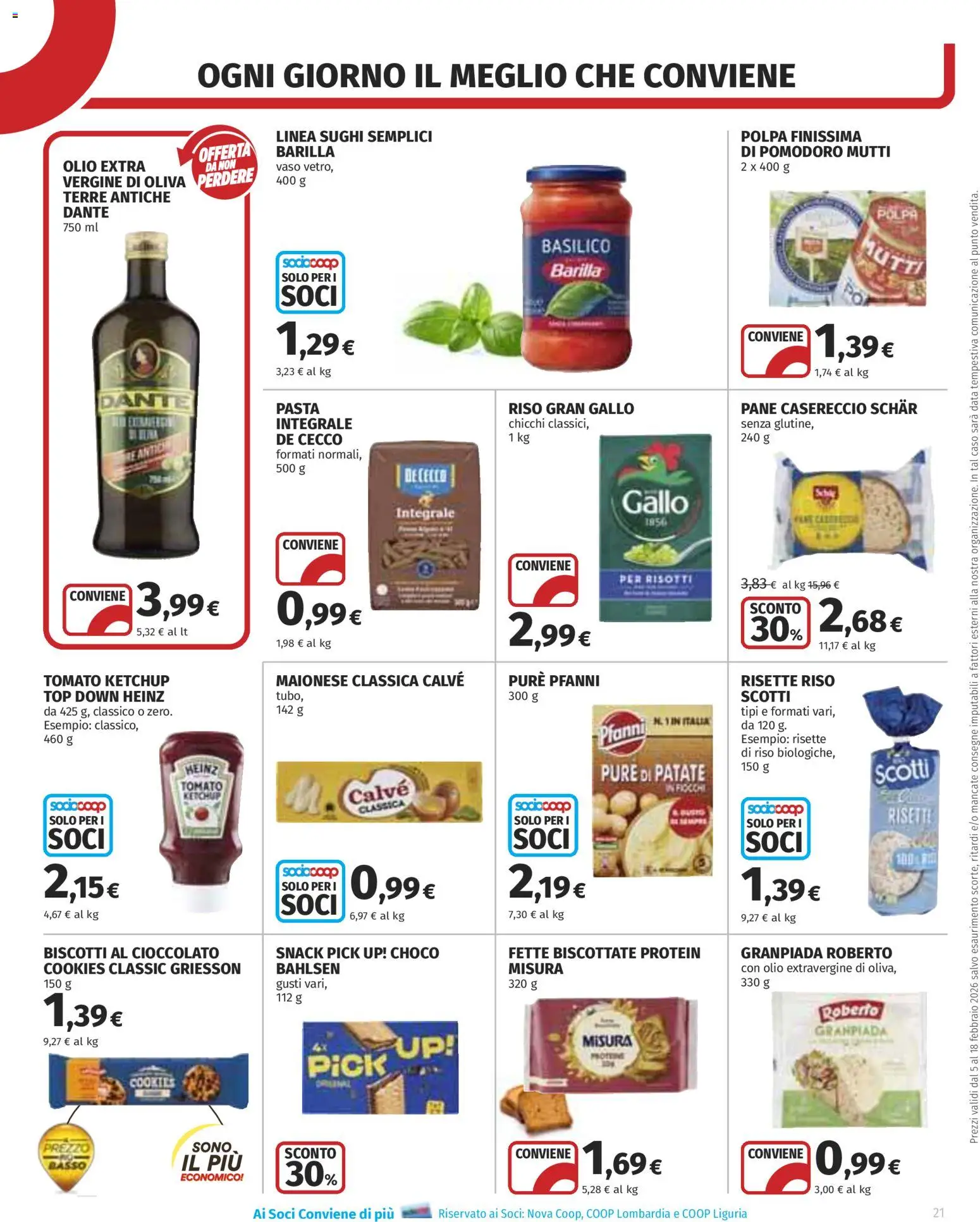 Volantino COOP del 05.02.2026 | Pagina: 21