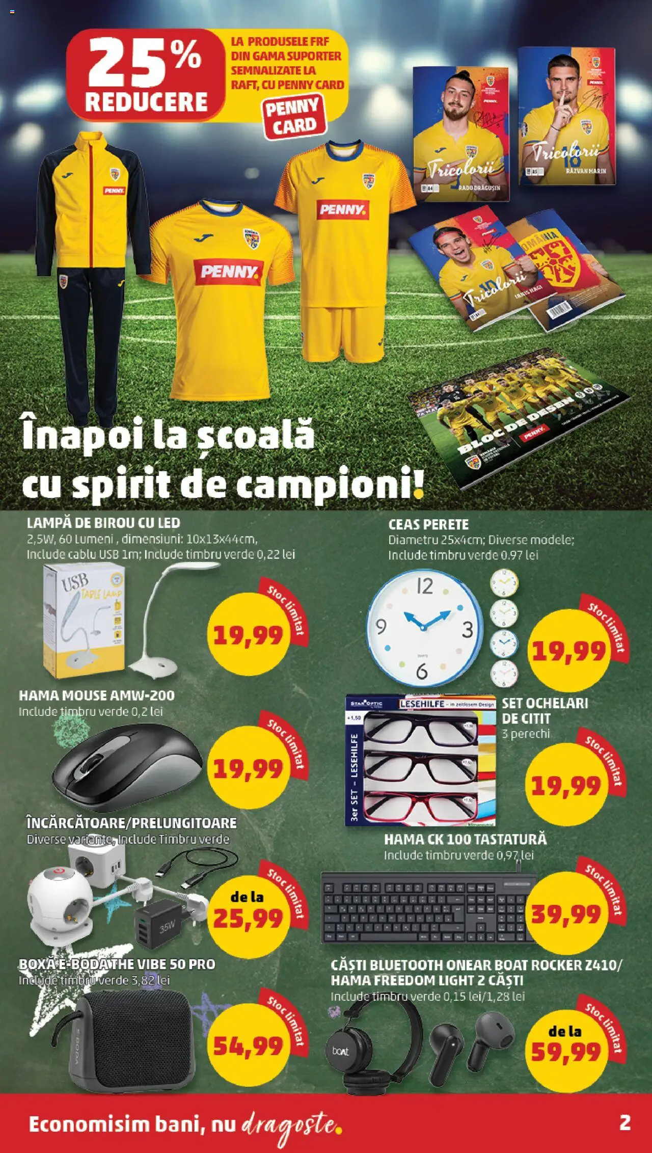 Catalog PENNY – valabil de la 20.08.2025 | Pagină: 2 | Produse: Ceas, Tastatură, Căști, Cablu