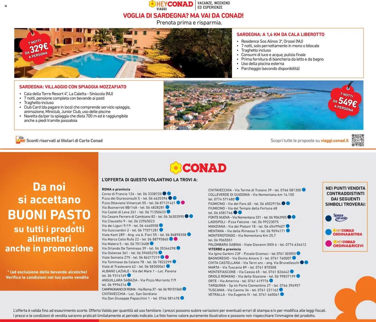 Volantino Conad del 08.04.2026 | Pagina: 27 | Prodotti: Piscina, Stampa, Letto, Bagno