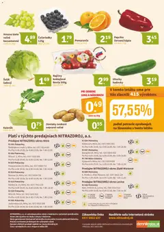 Nitrazdroj leták platný od 20.02.2026 | Strana: 16 | Produkty: Čučoriedky, Šalát, Kápia, Hrozno