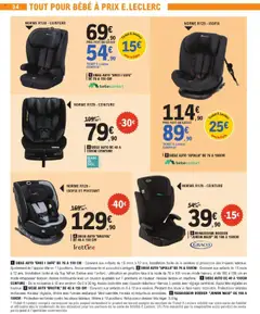  | Page: 34 | Produits: Ceinture, Rehausseur, Siège auto