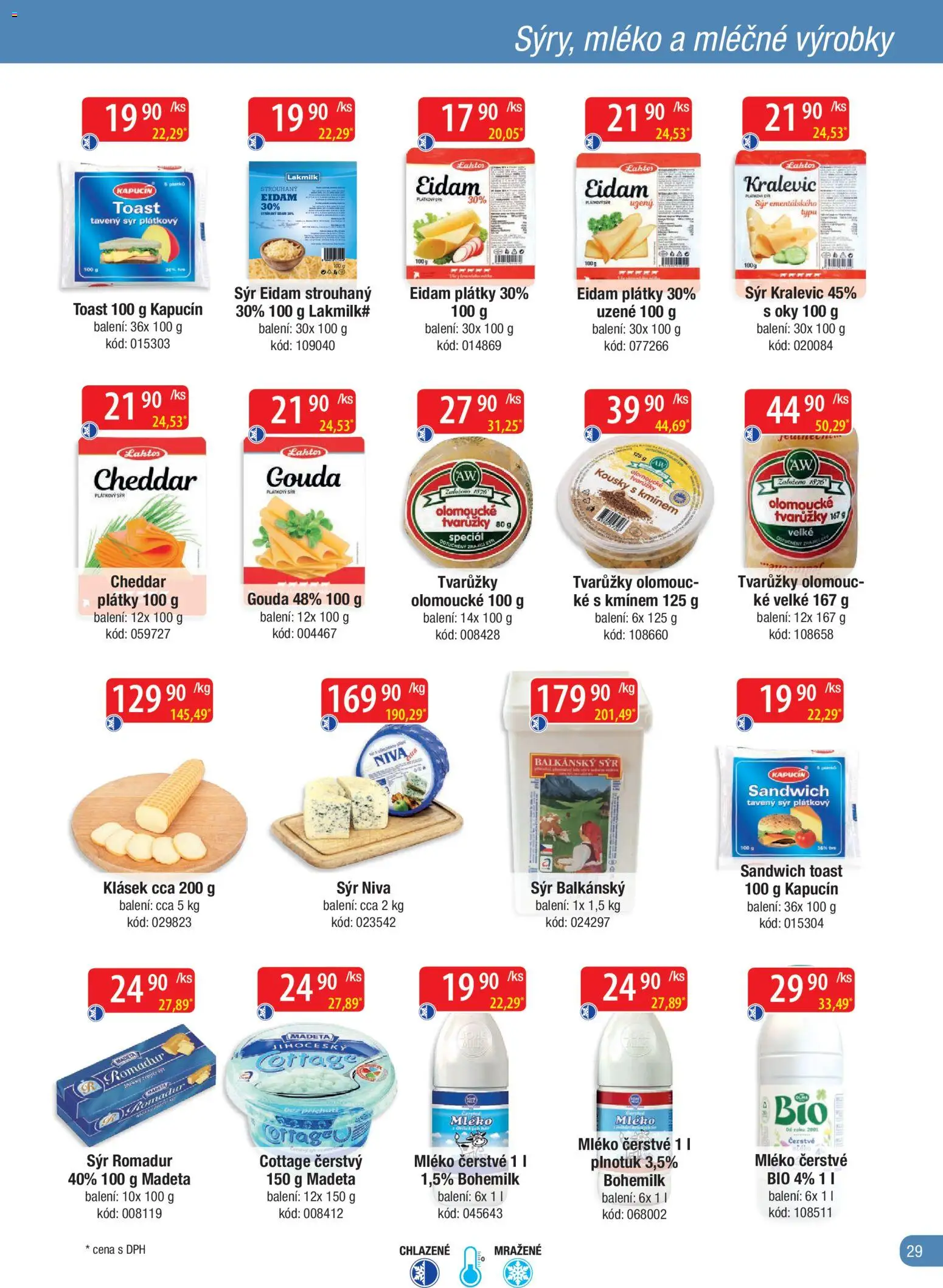 Astur & Qanto leták - Velkoobchod fresh 02/2026 od 01.02.2026 | Strana: 29 | Produkty: Gouda, Sýr Romadur, Cheddar, Cottage