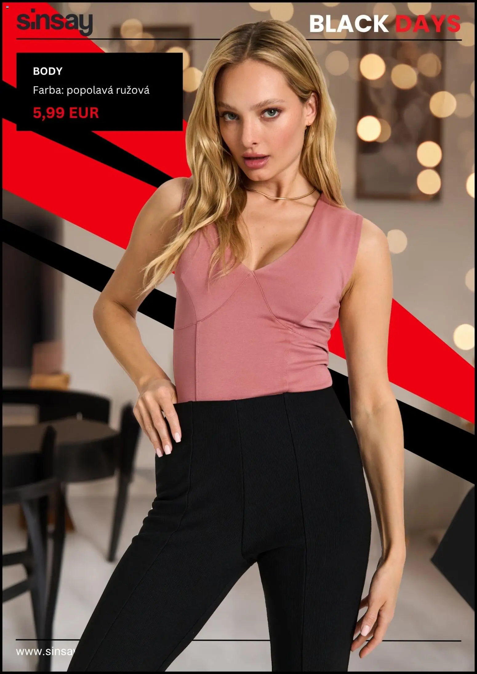 Nové Sinsay akcie – leták je platný od 04.11.2025 | Strana: 5