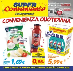 Anteprima del volantino SuperConveniente Messina/Siracusa/Palermo catalogo valido a partire dal 23.09.2025
