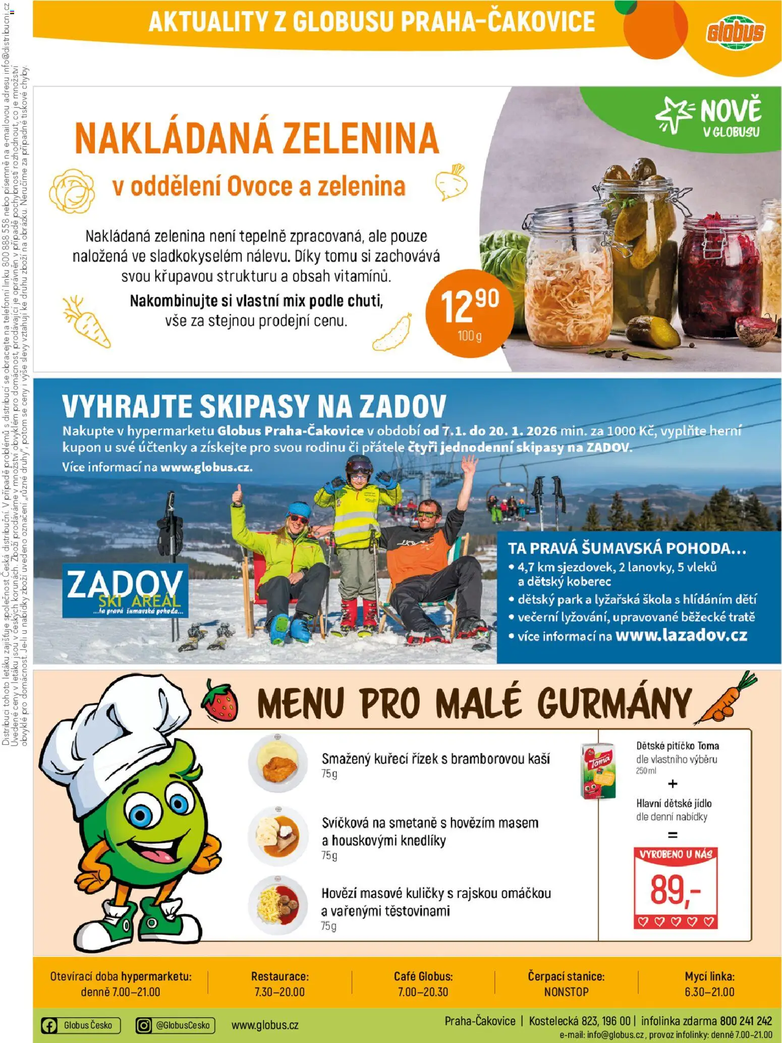 Globus leták od 07.01.2026 | Strana: 26 | Produkty: Ovoce a zelenina, Hovězí, Globus, Kuličky