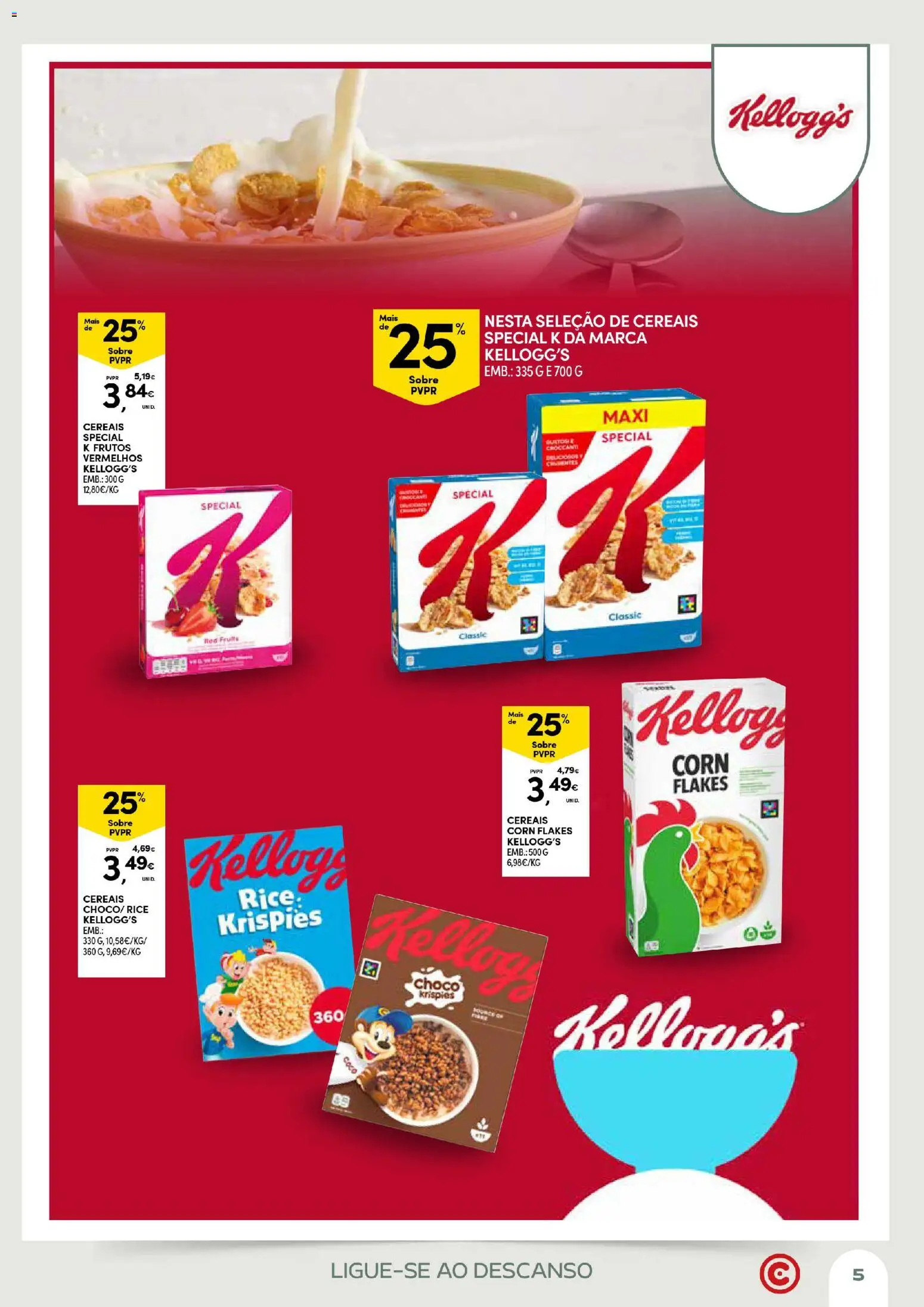 Continente Açores Momentos de pausa │ válido de 21.04.2026 | Página: 5 | Produtos: Cereais