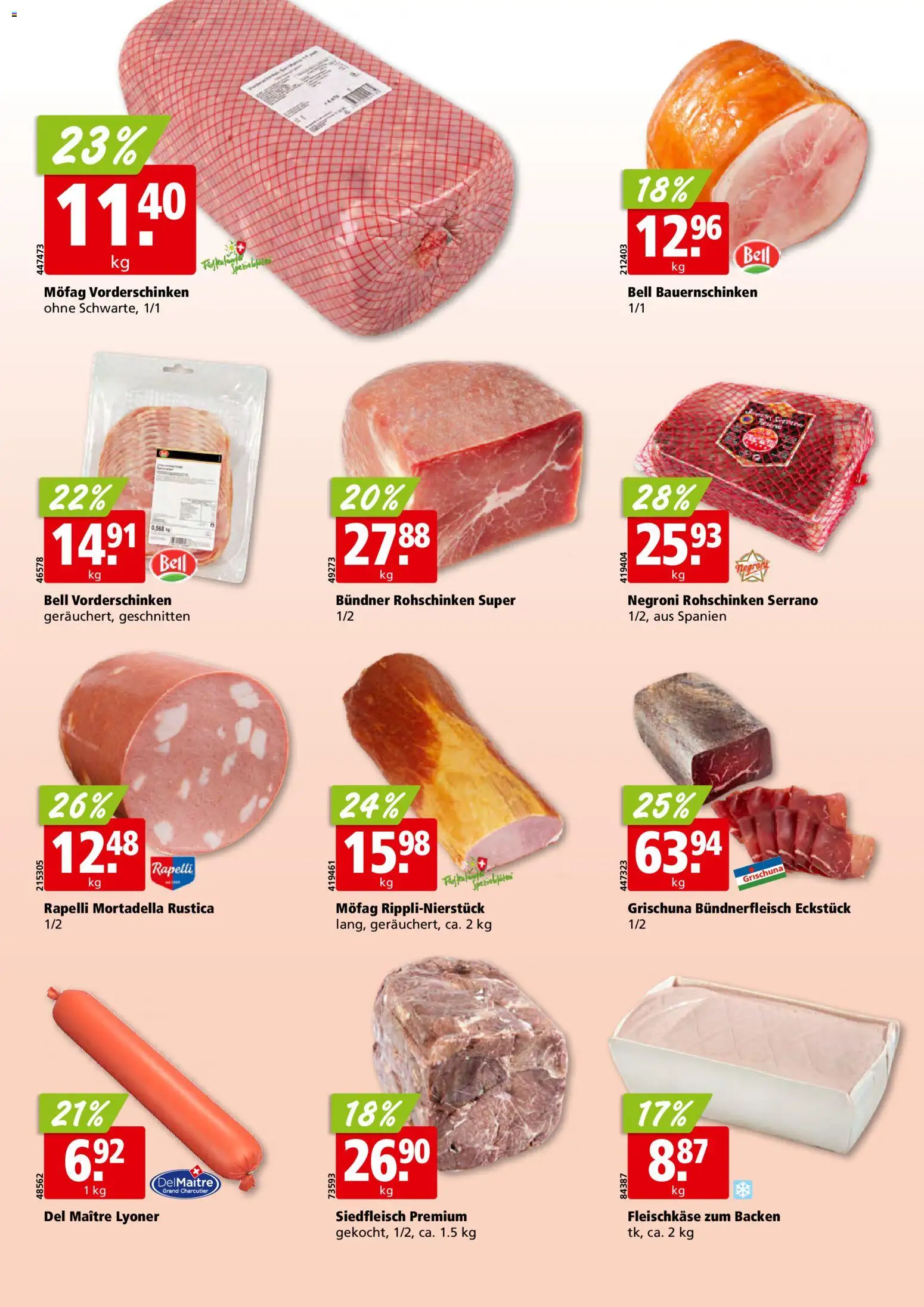 Aligro Aktionen Schlieren, Gossau SG, Frauenfeld, Rapperswil-Jona, Sargans, Bern, Brüttisellen, Pratteln, Emmen, Spreitenbach – gültig ab 17.11.2025 | Seite: 10